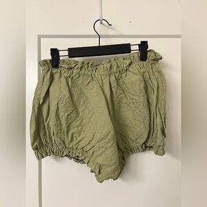 Linen Bloomer Shorts